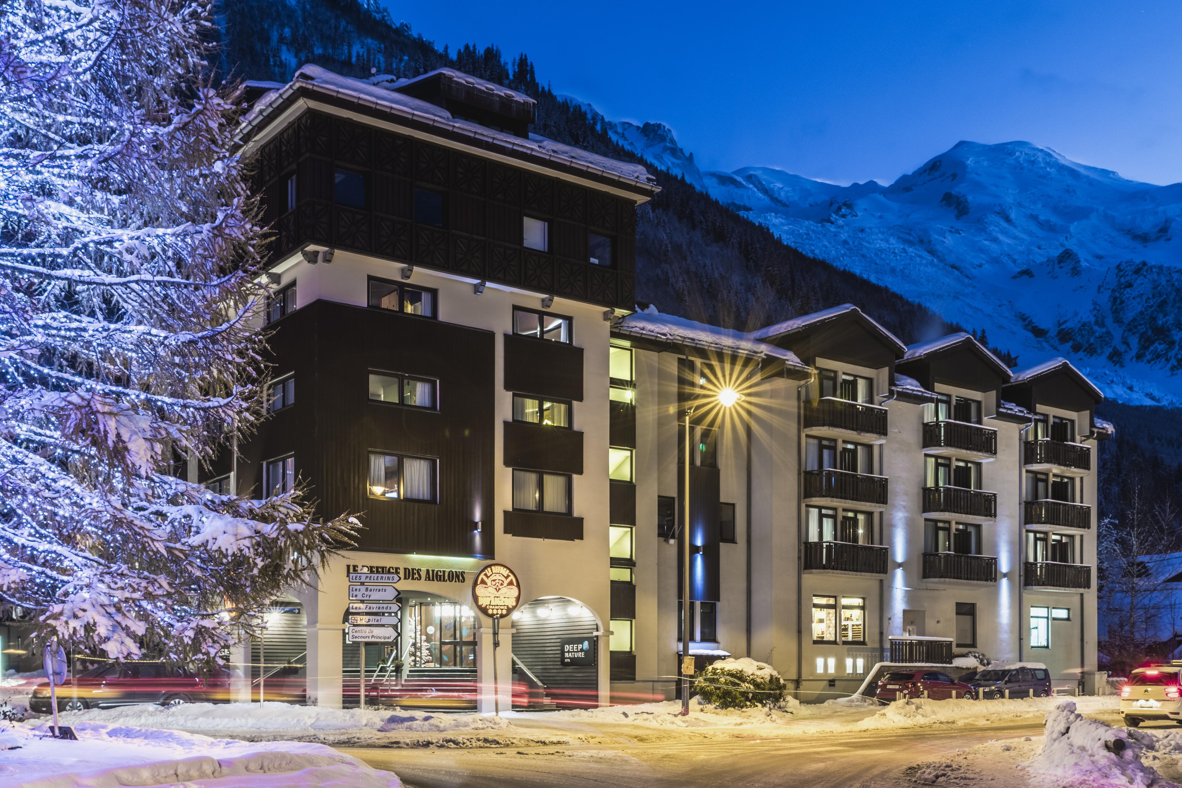 Hotel Les Aiglons Chamonix Bagian luar foto